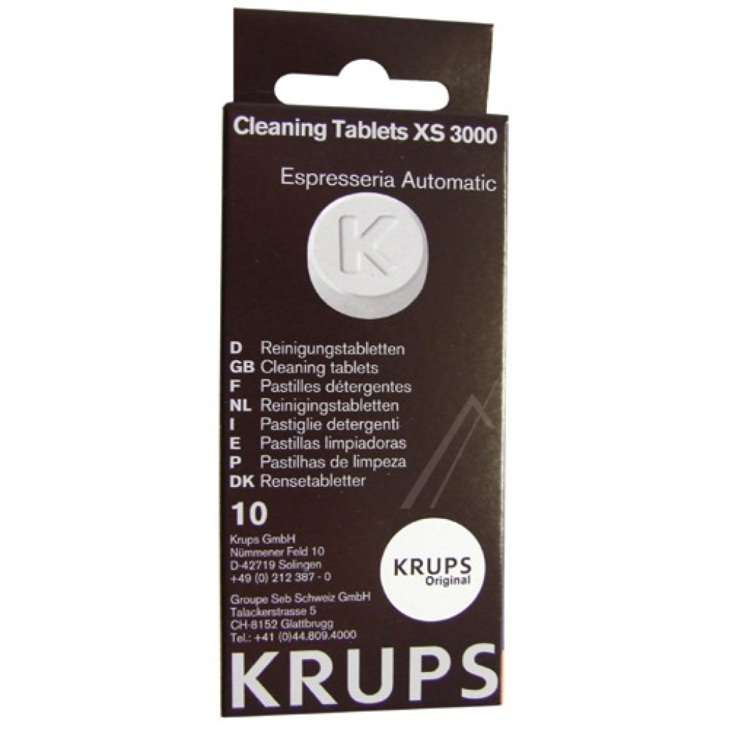 Почистващи таблетки Krups XS300010